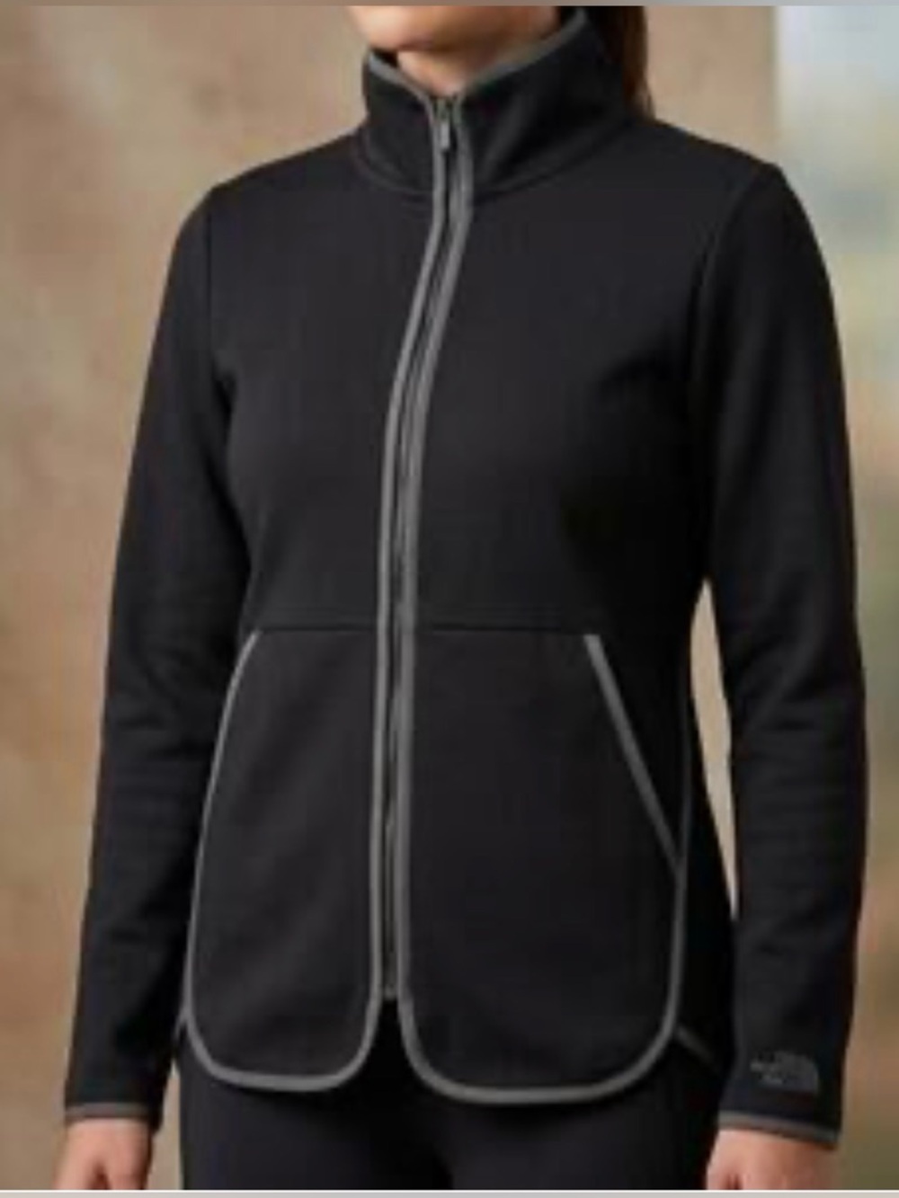 The North Face Black Neo Thermal 3D Full Zip Fleece Long Sleeve Jacket - Size XS